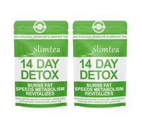Thé détox pour perdre du poids, 14 jours de thé aux herbes pour perdre du poids, thé pour perdre du poids, 14 sachets Natural Diet Slim Thé minceur Thé détoxifiant et purifiant en douceur, perte de