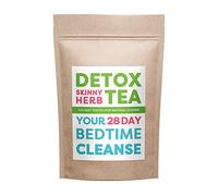Thé détoxifiant 28 jours pour l'heure du coucher : herbe fine Detox - Thé détox efficace, soutient le thé propre, 100 % naturel
