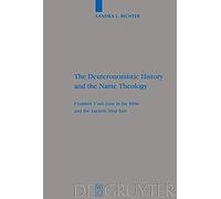 The Deuteronomistic History And The Name Theology
