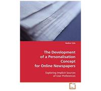 The Development Of A Personalisation Concept For Online Newspapers