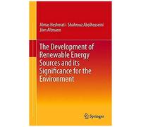 The Development Of Renewable Energy Sources And Its Significance For The Environment