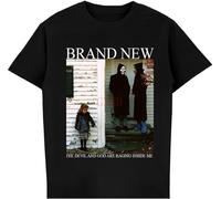 The Devil and God are Raging Inside Me T Shirt by Anissadurgan Men's Male Black XL