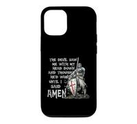 The Devil Saw Me with My Head Down Thought He'd Won Knights Coque pour iPhone 12/12 Pro
