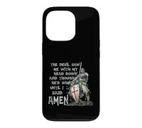 The Devil Saw Me with My Head Down Thought He'd Won Knights Coque pour iPhone 13 Pro