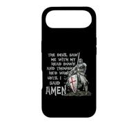 The Devil Saw Me with My Head Down Thought He'd Won Knights Coque pour iPhone Air