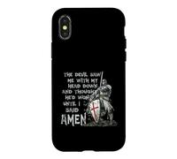 The Devil Saw Me with My Head Down Thought He'd Won Knights Coque pour iPhone X/XS
