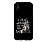 The Devil Saw Me with My Head Down Thought He'd Won Knights Coque pour iPhone XS Max
