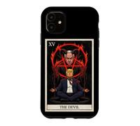 The Devil Tarot Carte Humoristique Satire Politique Halloween Coque pour iPhone 11