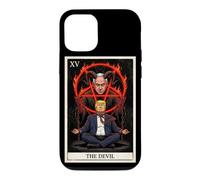 The Devil Tarot Carte Humoristique Satire Politique Halloween Coque pour iPhone 12/12 Pro