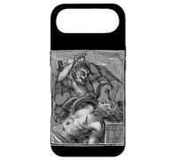 The Devil Tourmenting a Man Occult Satanic Lucifer Grungy Art Coque pour iPhone Air
