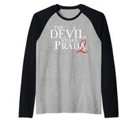 The Devil Wears Prada 2 Official Logo 2 As Red Devil's Tail Manche Raglan