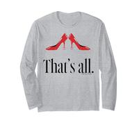 The Devil Wears Prada 2 That's All Red High Heel Pitchfork Manche Longue