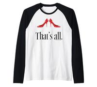 The Devil Wears Prada 2 That's All Red High Heel Pitchfork Manche Raglan