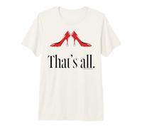 The Devil Wears Prada 2 That's All Red High Heel Pitchfork T-Shirt Haut de Gamme