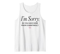 The Devil Wears Prada Do You Have Some Prior Commitments? Débardeur