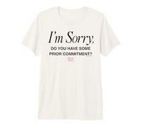 The Devil Wears Prada Do You Have Some Prior Commitments? T-Shirt Haut de Gamme