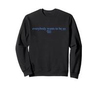 The Devil Wears Prada Everybody Wants to Be Us Text Sweatshirt