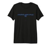 The Devil Wears Prada Everybody Wants to Be Us Text T-Shirt Haut de Gamme