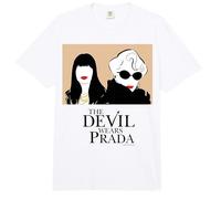 The Devil Wears Prada Miranda and Andrea Title Logo Comfort Colors Adult Heavyweight T-Shirt