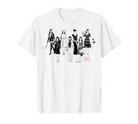 The Devil Wears Prada Red Lips Simple Group Shot T-Shirt