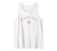 The Devil Wears Prada That's All Collegiate Bold Letters Débardeur