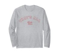 The Devil Wears Prada That's All Collegiate Bold Letters Manche Longue