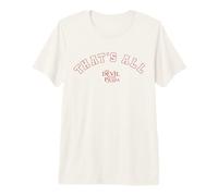 The Devil Wears Prada That's All Collegiate Bold Letters T-Shirt Haut de Gamme