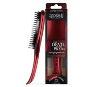 The Devil Wears Prada X Tangle Teezer Ultimate Brosse démêlante pour cheveux secs et mouillés, élimine les nœuds et réduit la casse pour les types de cheveux raides à ondulés, rouge métallisé