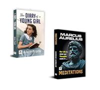 The Diary of a Young Girl + Meditations | Anne Frank| Marcus Aurelius| Meditations Book| Stoic Philosophy|Philosophical Reflections| Self-discipline| Emotional Resilience| Spiritual Wisdom | Biography