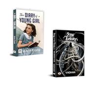 The Diary of a Young Girl + Song of the Trinity 2: the Broken Tusk | Anne Frank Diary| The Broken Tusk Book | Mythology Novel| Women in Mythology| Spiritual Fiction India| Feminist Literary Fiction| P