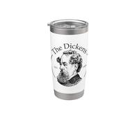 The Dickens Funny Charles Dickens Littérature Book Club Gobelet isotherme en acier inoxydable double paroi