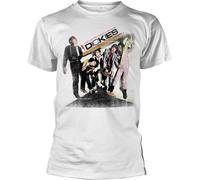 The Dickies - "Incredible Shrinking" T-Shirt für Herren/Damen Uni PH2810 (S) (Weiß)