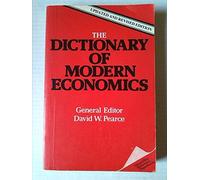 The Dictionary Of Modern Economics