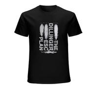 The Dillinger Escape Plan Feathers T-Shirt Mens Unisex Black Tees M