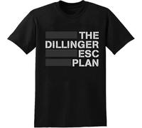 The Dillinger Escape Plan Men's T Shirts Men's Unisex Tee Black 3XL