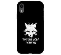 The Dire Wolf revient sur De-Extinction Animal Fantasy Halloween Coque pour iPhone XR