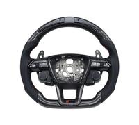 The Display Steering Wheel Is Suitable Compatible For Audi A6 C8 Carbon Fiber LCD Button Steering Wheel Assembly, Car Accessories(Style b)