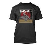 The Distillers American Punk Rock Man VS Magnet Blood in Gutters T-Shirt Black XXL