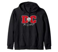 The District of Washington DC Vacation Souvenir Capital des États-Unis Sweat à Capuche