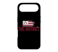 The District Washington DC Drapeau Hybride Vintage Grunge Coque pour iPhone Air