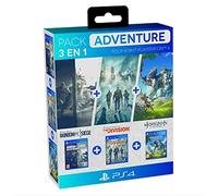 The Division + Rainbow Six Siege + Horizon Zero Dawn - Tri Pack Adventure 3 en 1