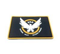The Division SHD Extremis Malis Extrema Remedia PVC Airsoft équipe Patch