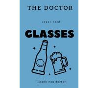 The doctor says i need glasses: Thank you Doctor