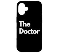 The Doctor - Titres minimalistes drôles Coque pour iPhone 16