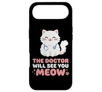 The Doctor Will See You Meow Clinique médicale vétérinaire Coque pour iPhone Air