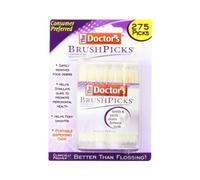 The Doctor's BrushPicks | Cure-dents interdentaires | 275 Count | Lot de 4 | Élimine en toute sécurité les débris alimentaires