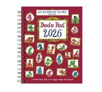 The Dodo Pad Original Desk Diary 2026 HARDCOVER- Week to View, Calendar Year Diary: A Diary-Organiser-Planner Wall Book for people/appointments/activities. UK made, sustainable, plastic free