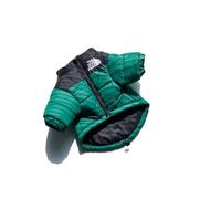 The Dog Fans Veste d'hiver en duvet pour chiens de petite et moyenne taille - Gilet chaud et épais pour bouledogue français (vert, taille L)