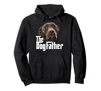 The Dog Father Chocolate Lab Dad Brown Labrador Sweat à Capuche