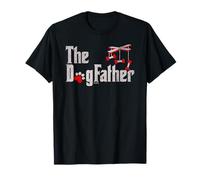 The DogFather, Funny Dog Dad Fathers Day and Christmas T-Shirt
